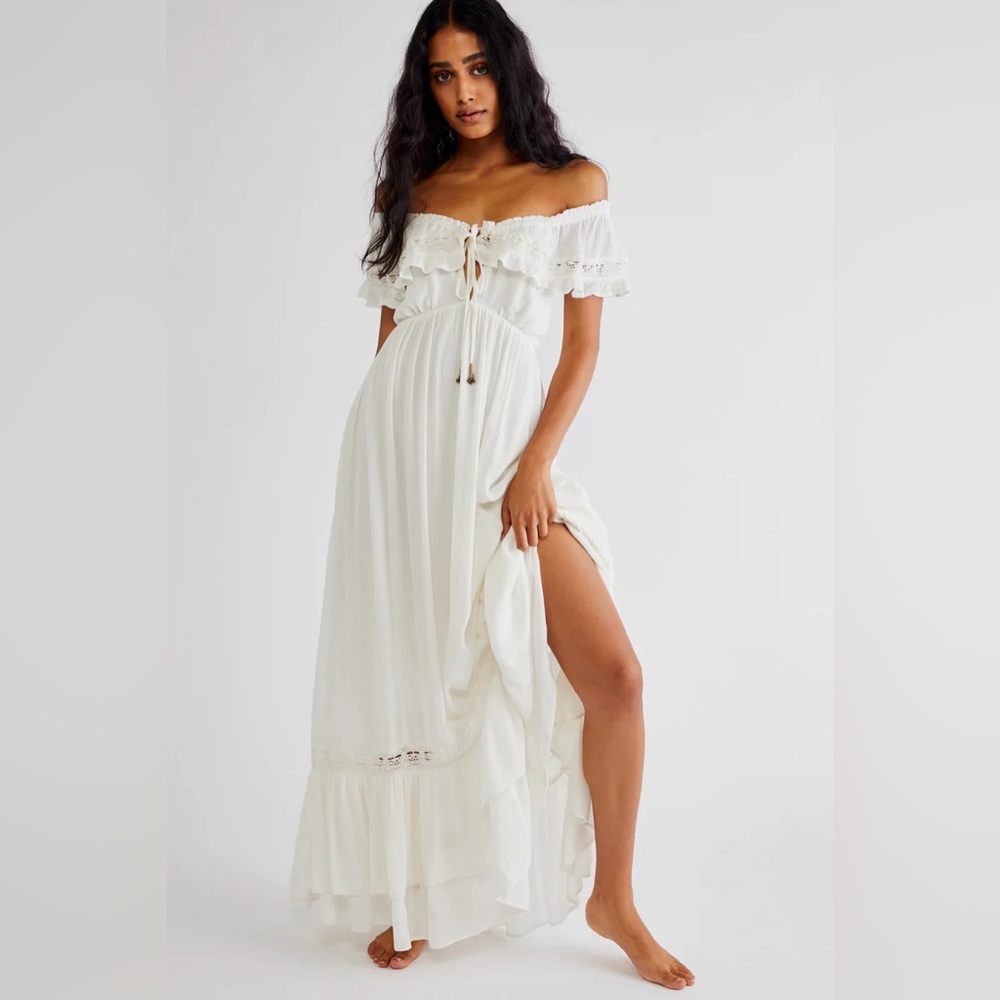 NEW Free People Moonlight Ocean Maxi Dress